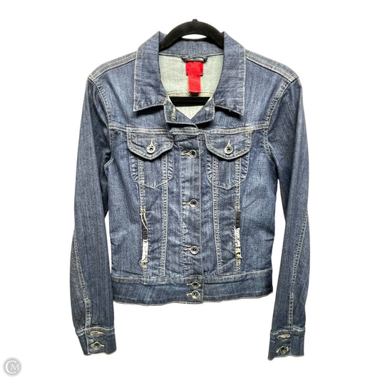 Jacket Denim By Cristina In Blue Denim, Size: S