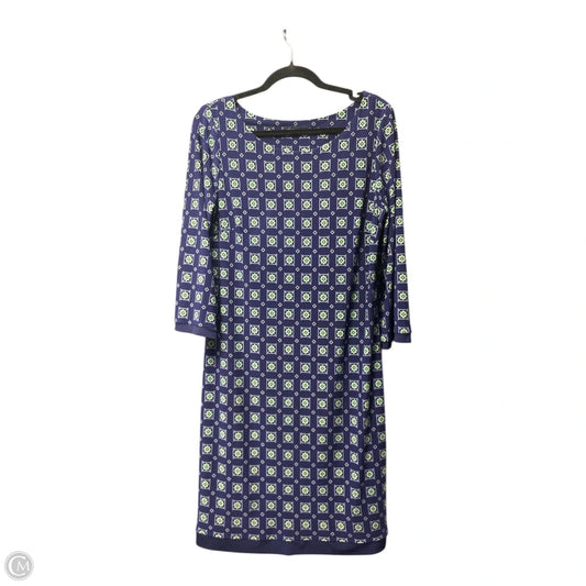 Dress Casual Short By Tommy Hilfiger In Geometric Pattern, Size: 8