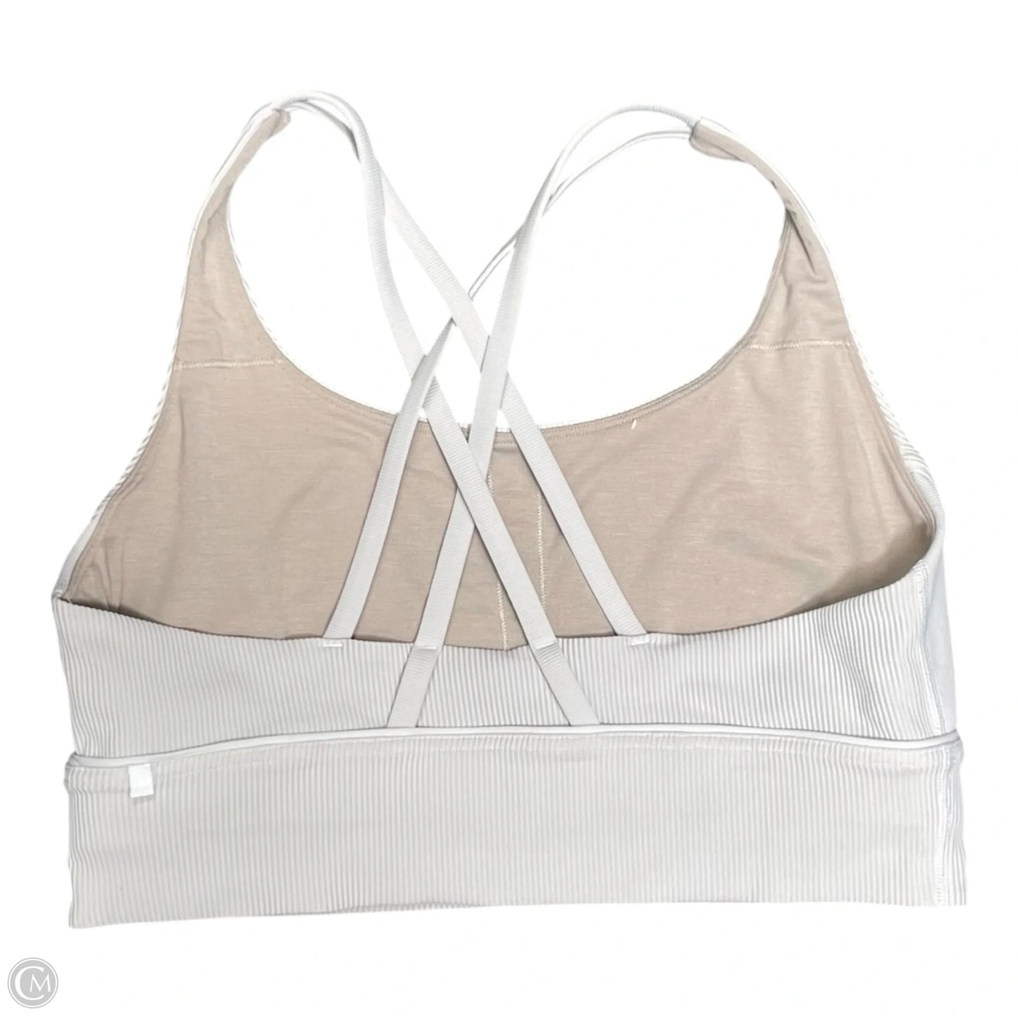 Athletic Bra By Lululemon In Taupe, Size: 12