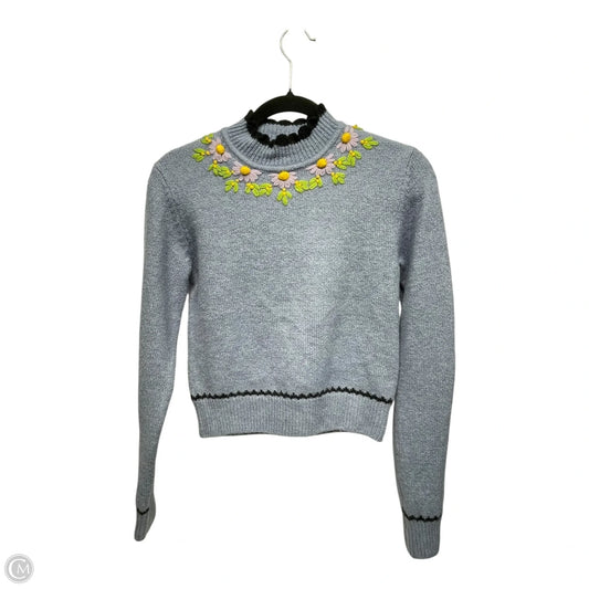 Sweater By Zara In Blue, Size: S