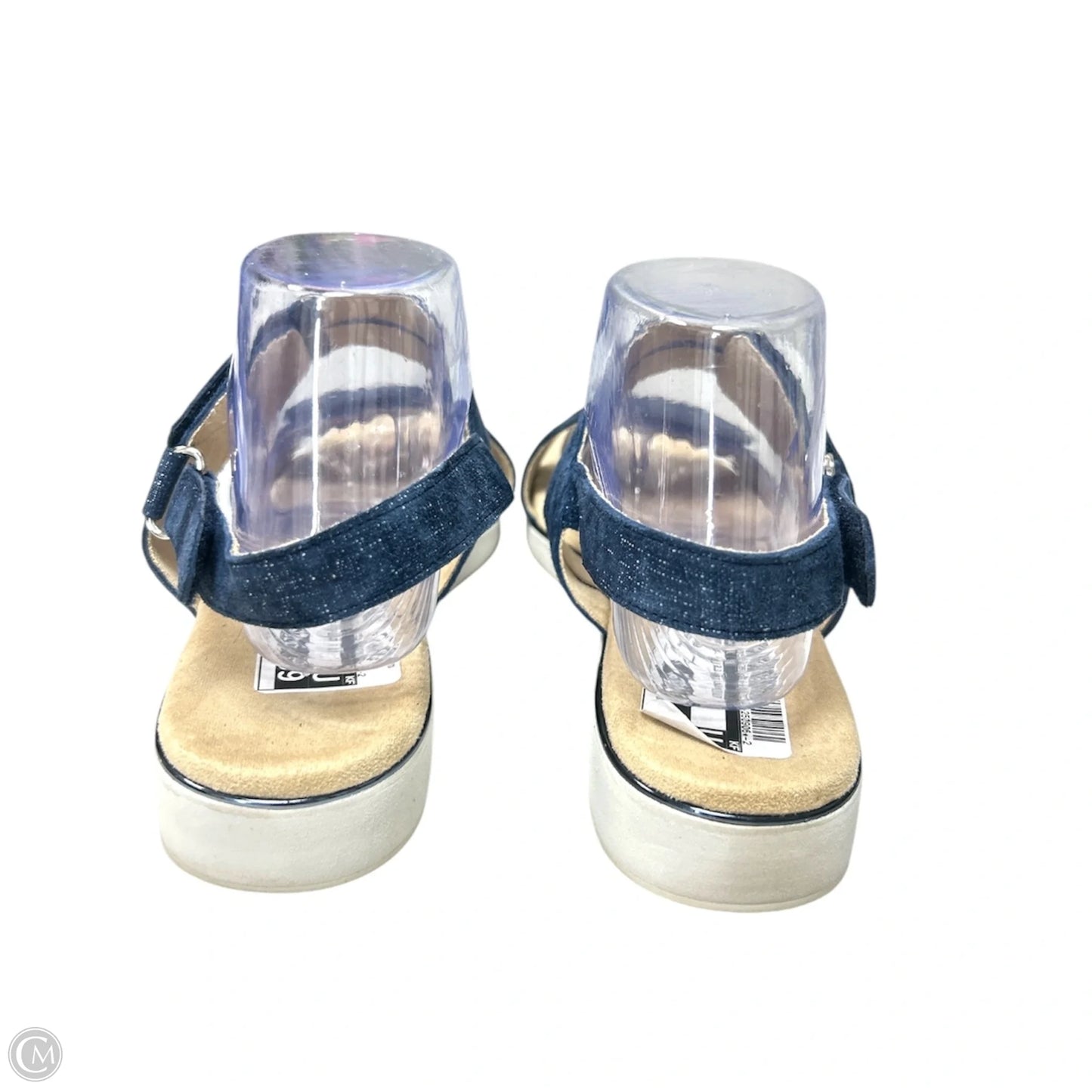 Sandals Heels Block By Vaneli In Bronze, Size: 10