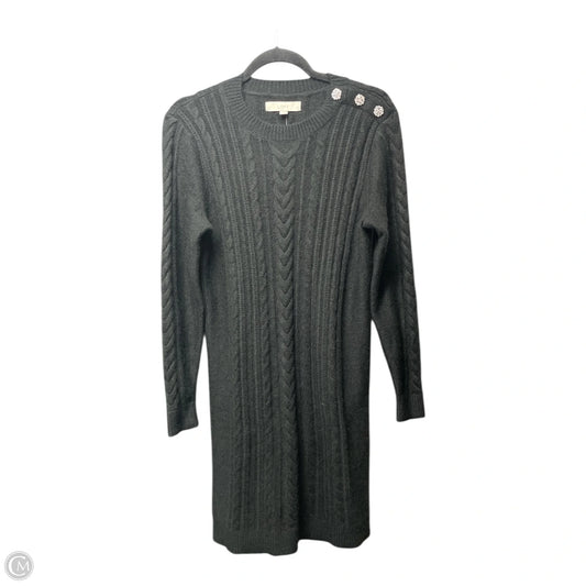 Dress Sweater By Loft In Black, Size: S