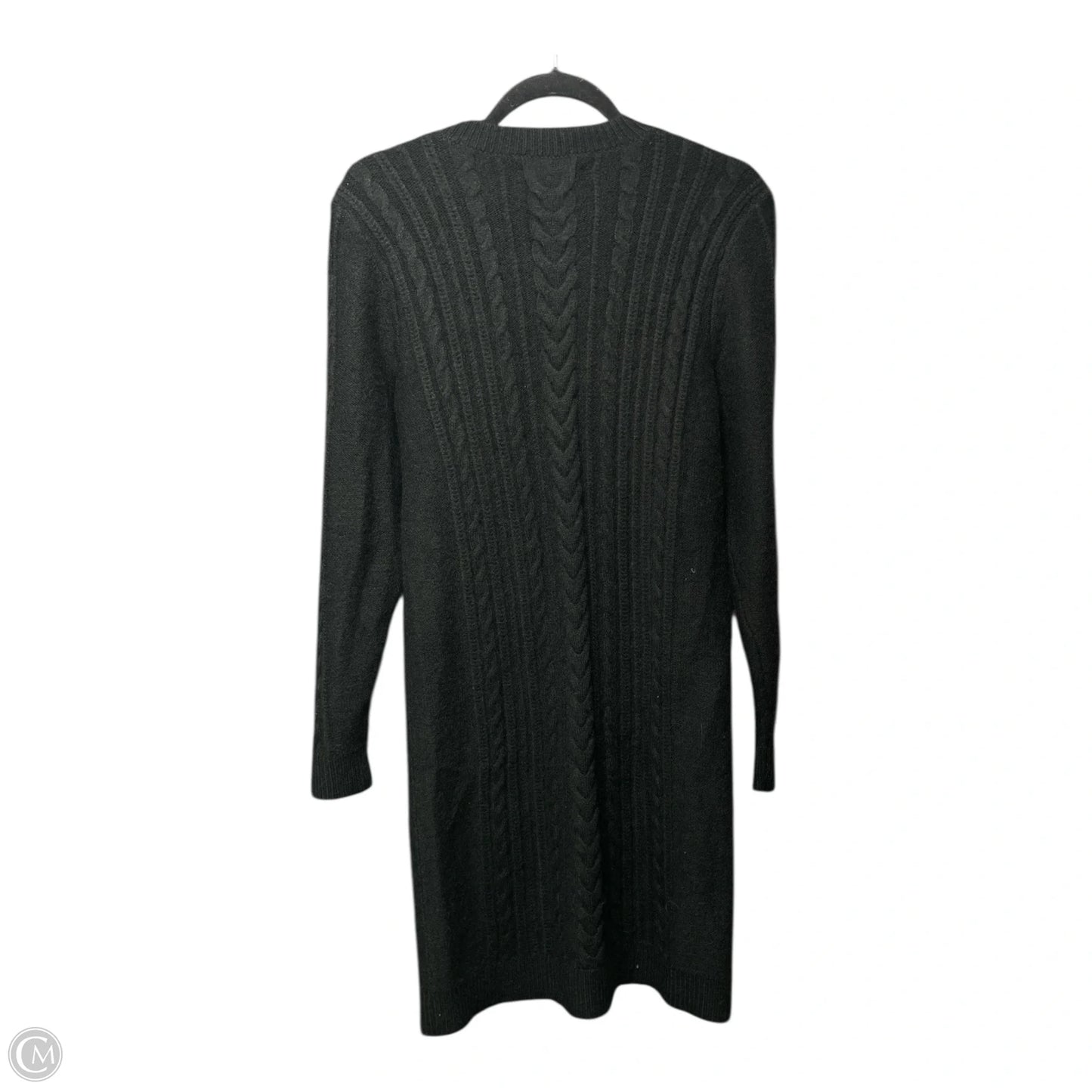 Dress Sweater By Loft In Black, Size: S