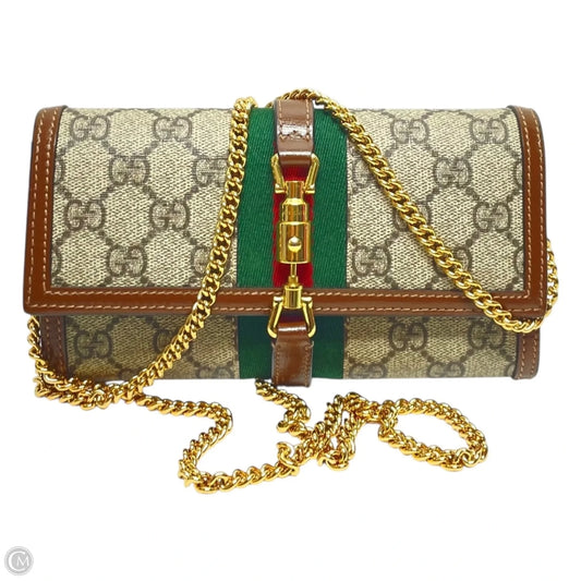 Clutch Luxury Designer By Gucci, Size: Medium