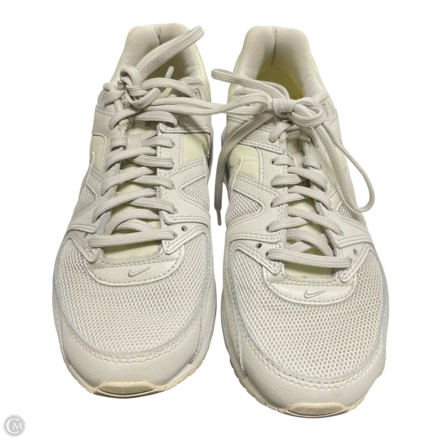 Shoes Sneakers By Nike In Ivory, Size: 8
