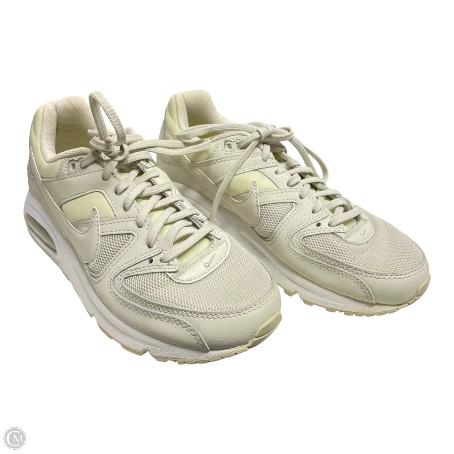 Shoes Sneakers By Nike In Ivory, Size: 8