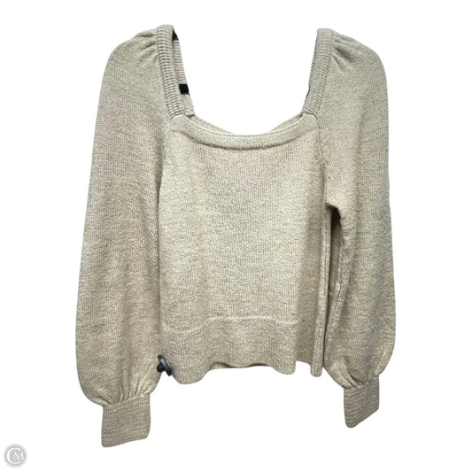Sweater By Anthropologie In Tan, Size: S