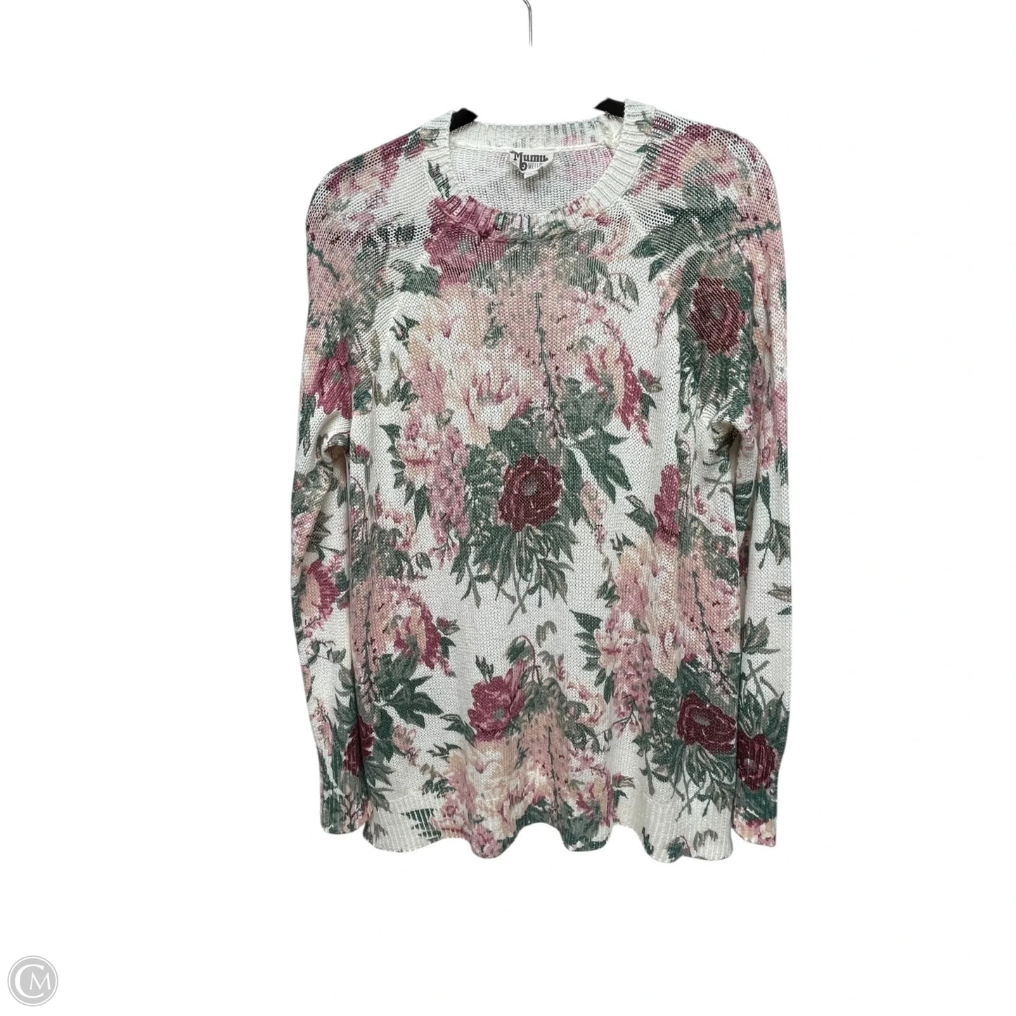 Sweater By Mumu In Floral Print, Size: M