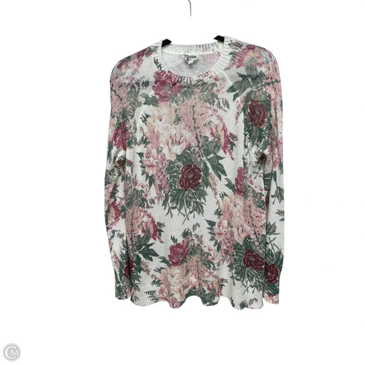 Sweater By Mumu In Floral Print, Size: M