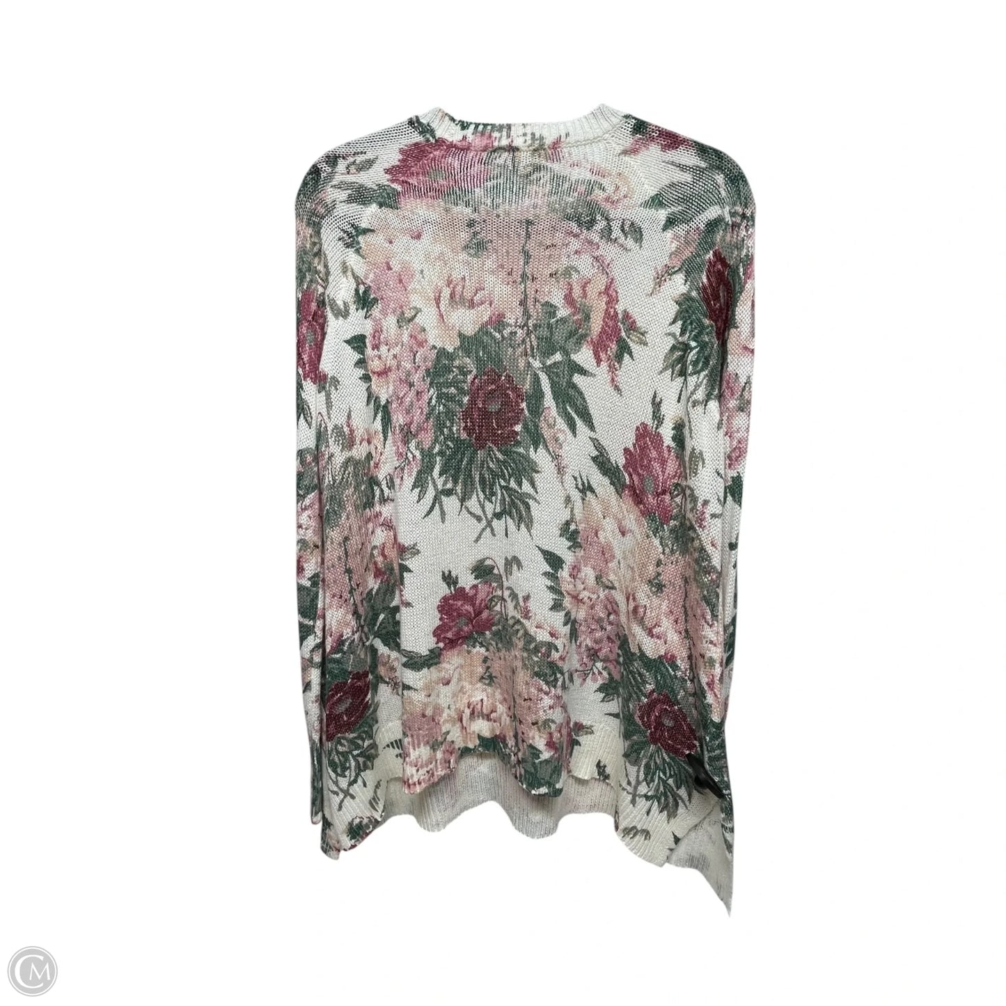 Sweater By Mumu In Floral Print, Size: M