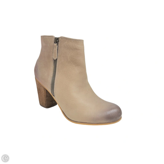Boots Ankle Heels By Bp In Taupe, Size: 10