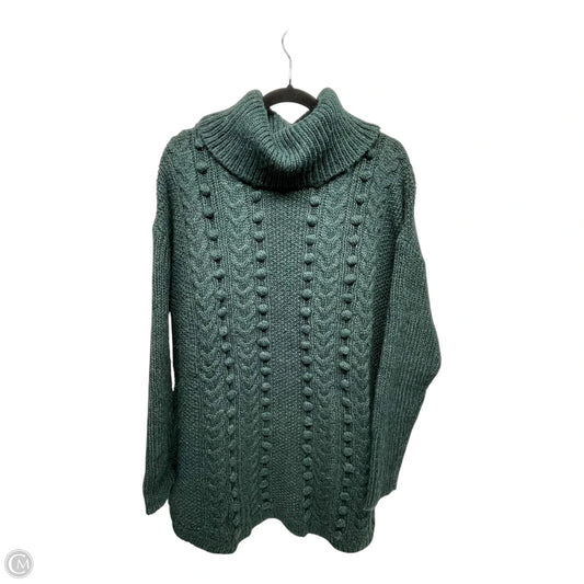 Sweater By Talbots In Green, Size: 2x