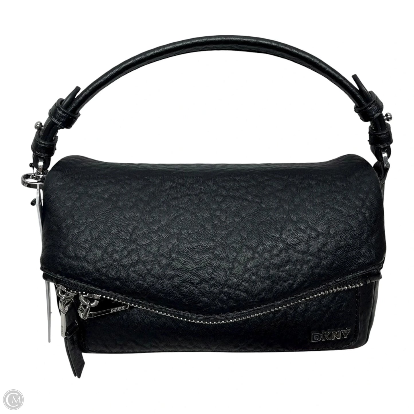Crossbody Leather By Dkny, Size: Medium