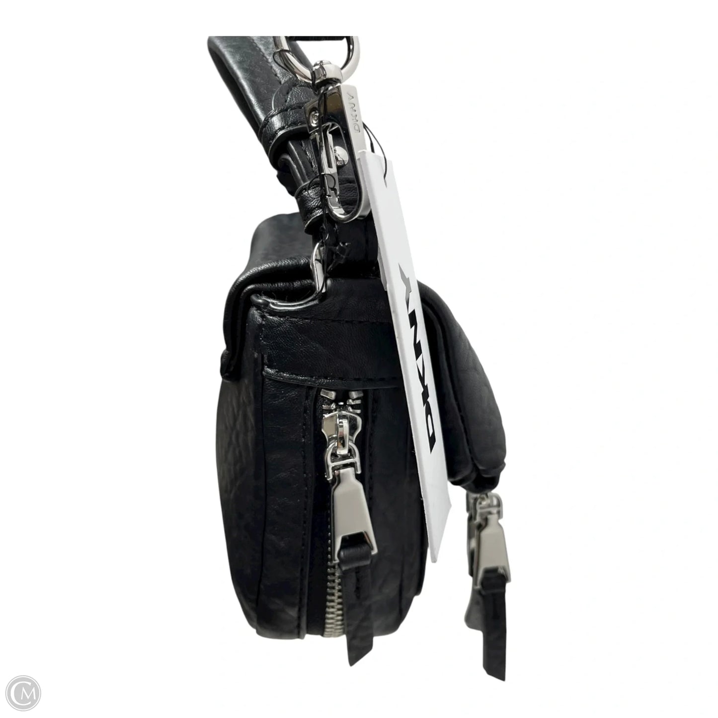 Crossbody Leather By Dkny, Size: Medium