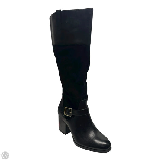 Boots Leather By Giani Bernini In Black, Size: 8