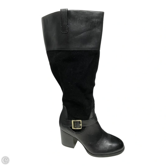 Boots Leather By Giani Bernini In Black, Size: 6.5
