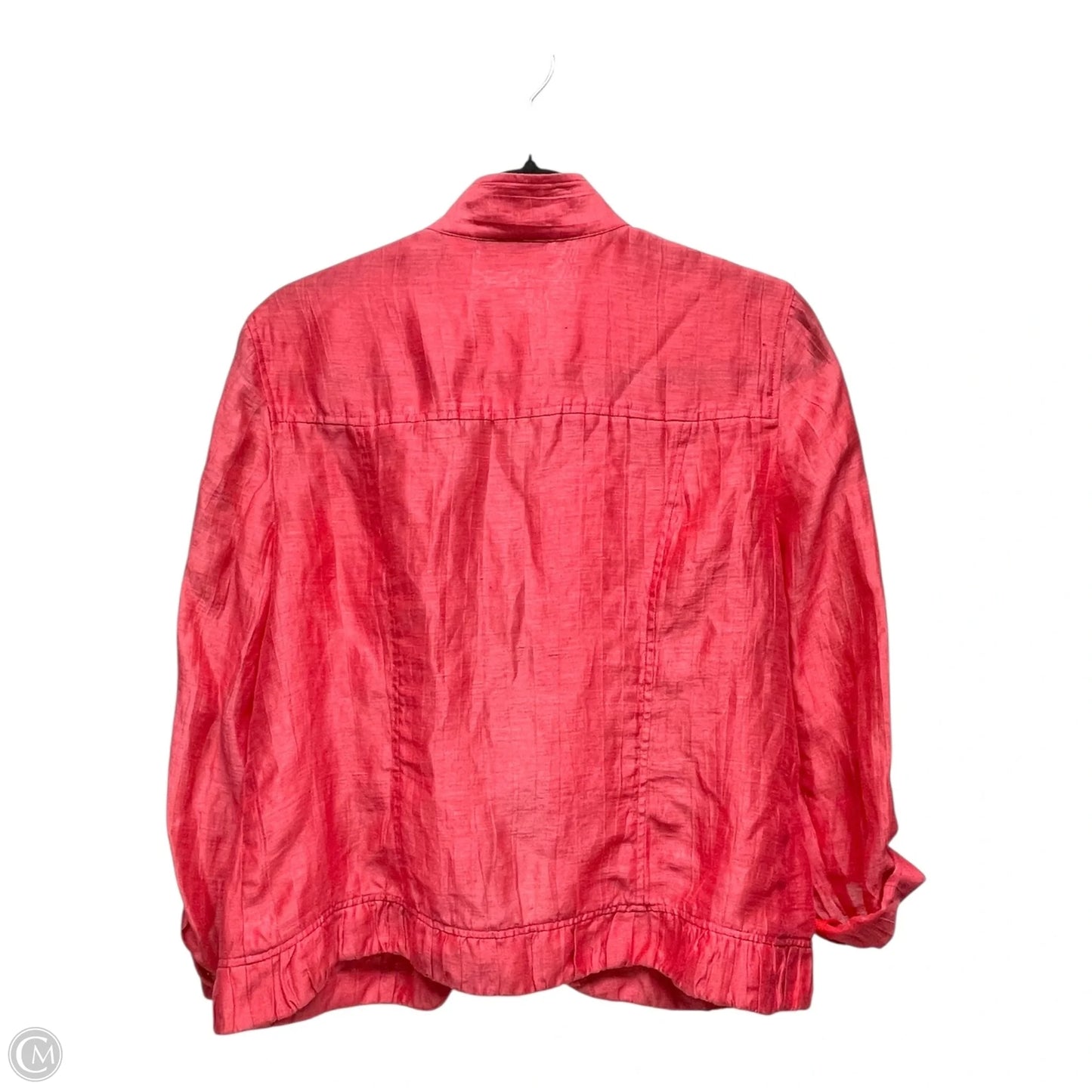 Cardigan By Chicos In Coral, Size: M