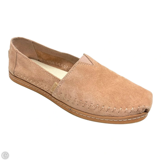 Shoes Flats By Toms In Pink, Size: 7.5