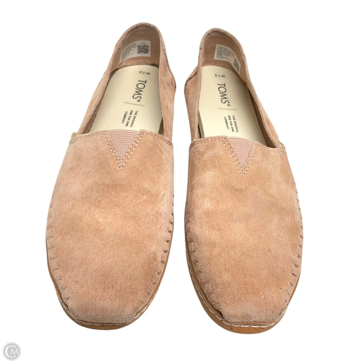 Shoes Flats By Toms In Pink, Size: 7.5