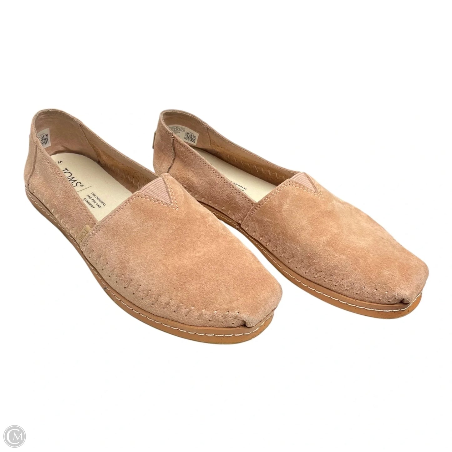 Shoes Flats By Toms In Pink, Size: 7.5
