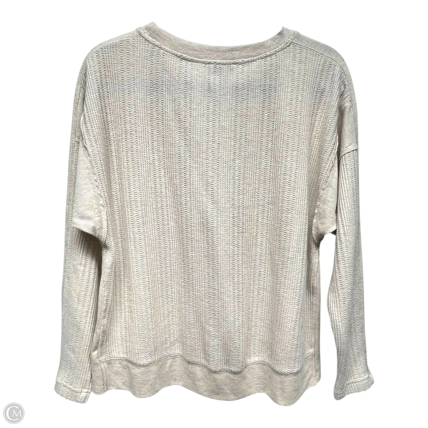 Sweatshirt Crewneck By Democracy In Beige, Size: S