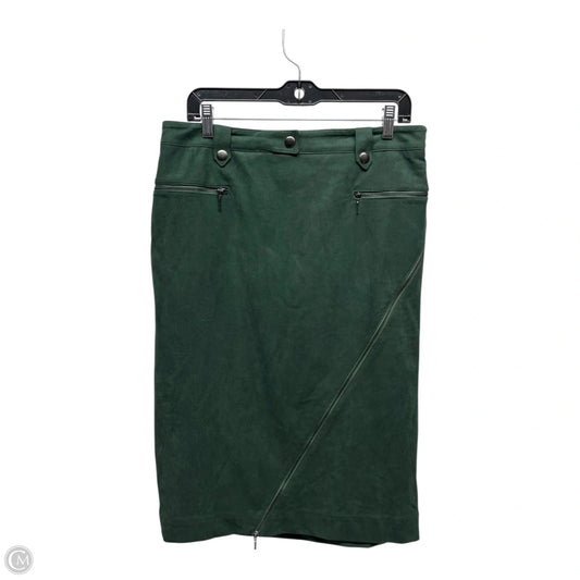 Skirt Midi By Maeve In Green, Size: 12