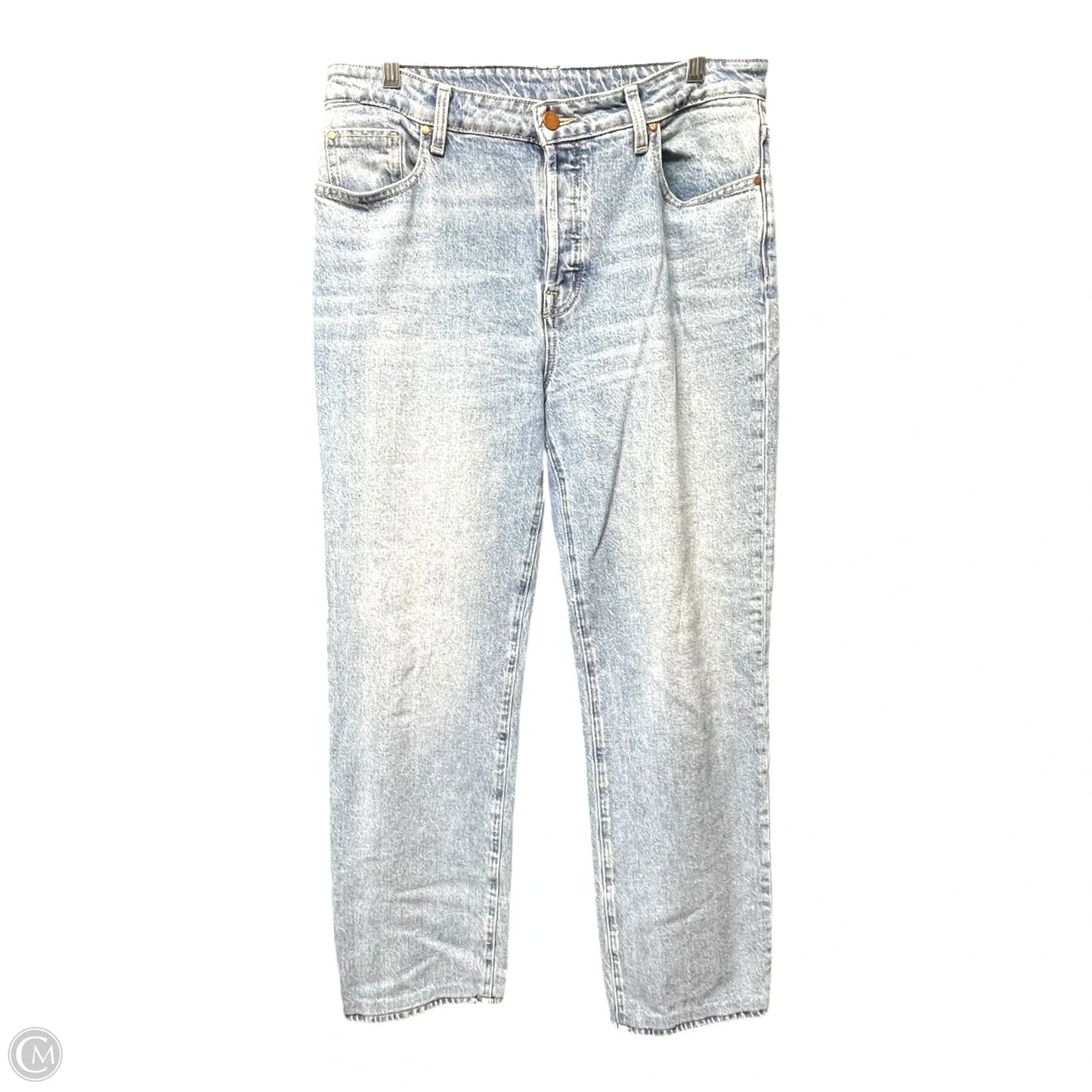 Jeans Straight By Fidelity Denim In Blue Denim, Size: 10