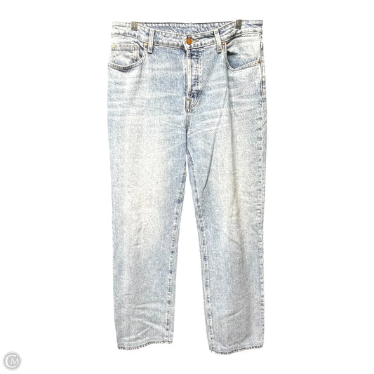Jeans Straight By Fidelity Denim In Blue Denim, Size: 10