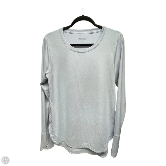 Athletic Top Long Sleeve Crewneck By Athleta In Purple, Size: M