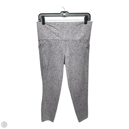 Athletic Leggings By Athleta In Mauve, Size: L