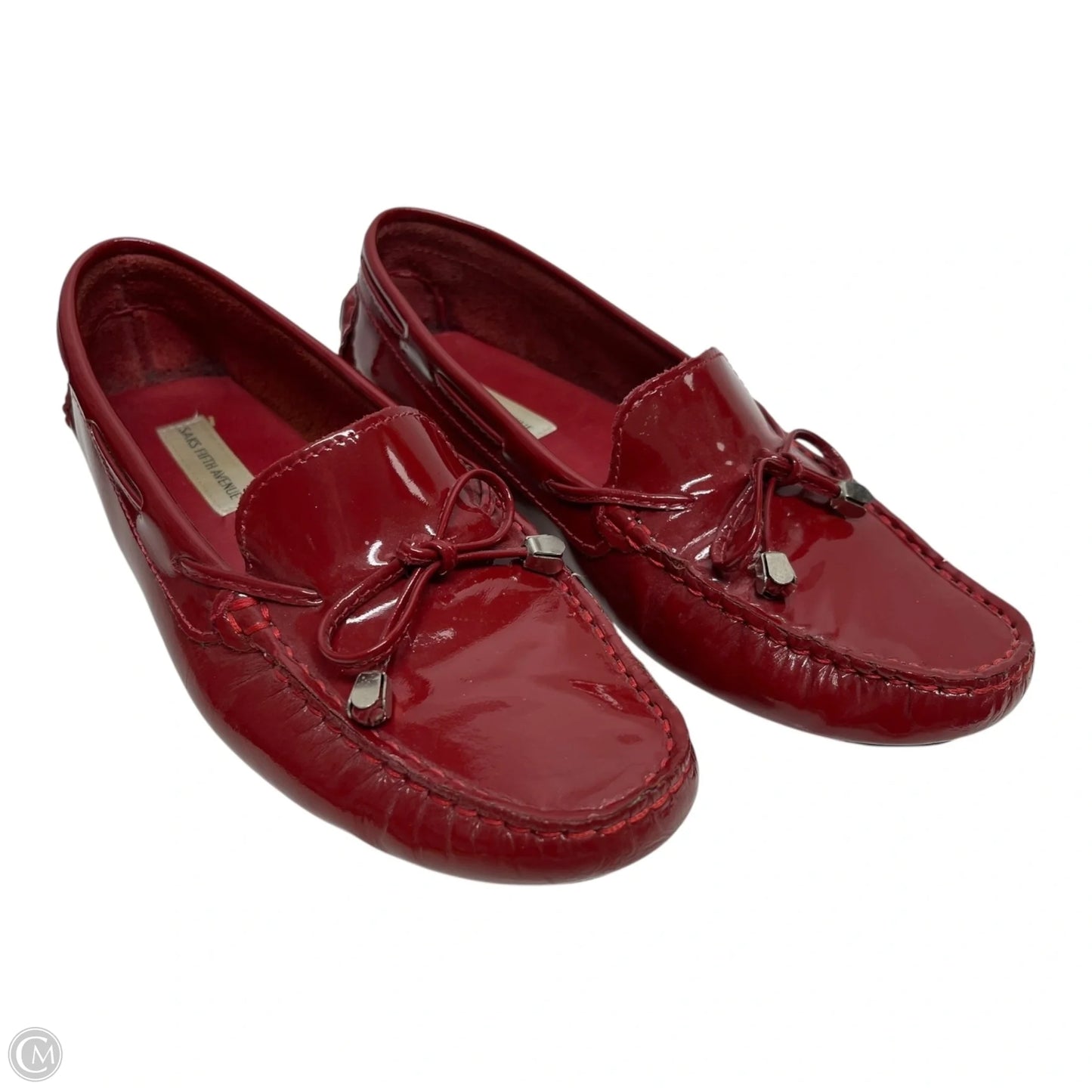 Shoes Flats By Saks Fifth Avenue In Red, Size: 7