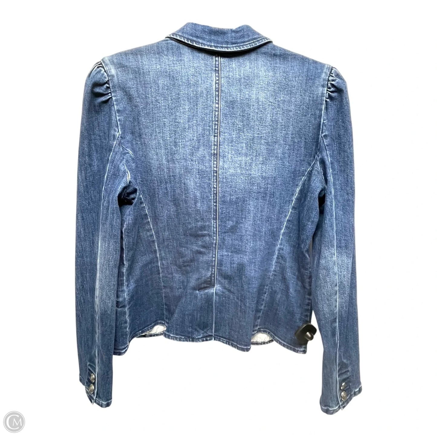 Blazer By Inc In Blue Denim, Size: L
