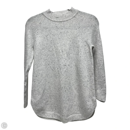 Sweater By Loft In Grey, Size: Xxsp