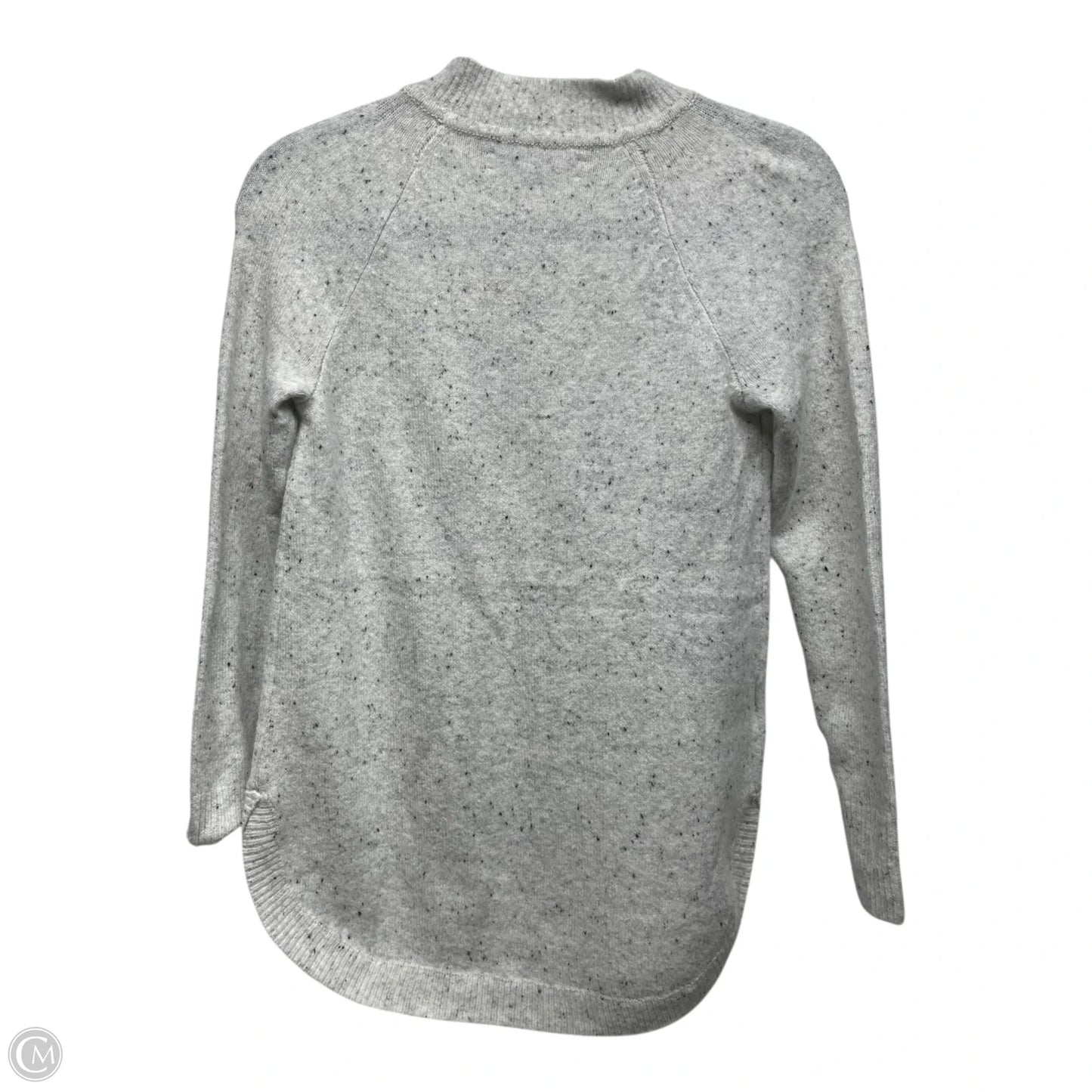 Sweater By Loft In Grey, Size: Xxsp