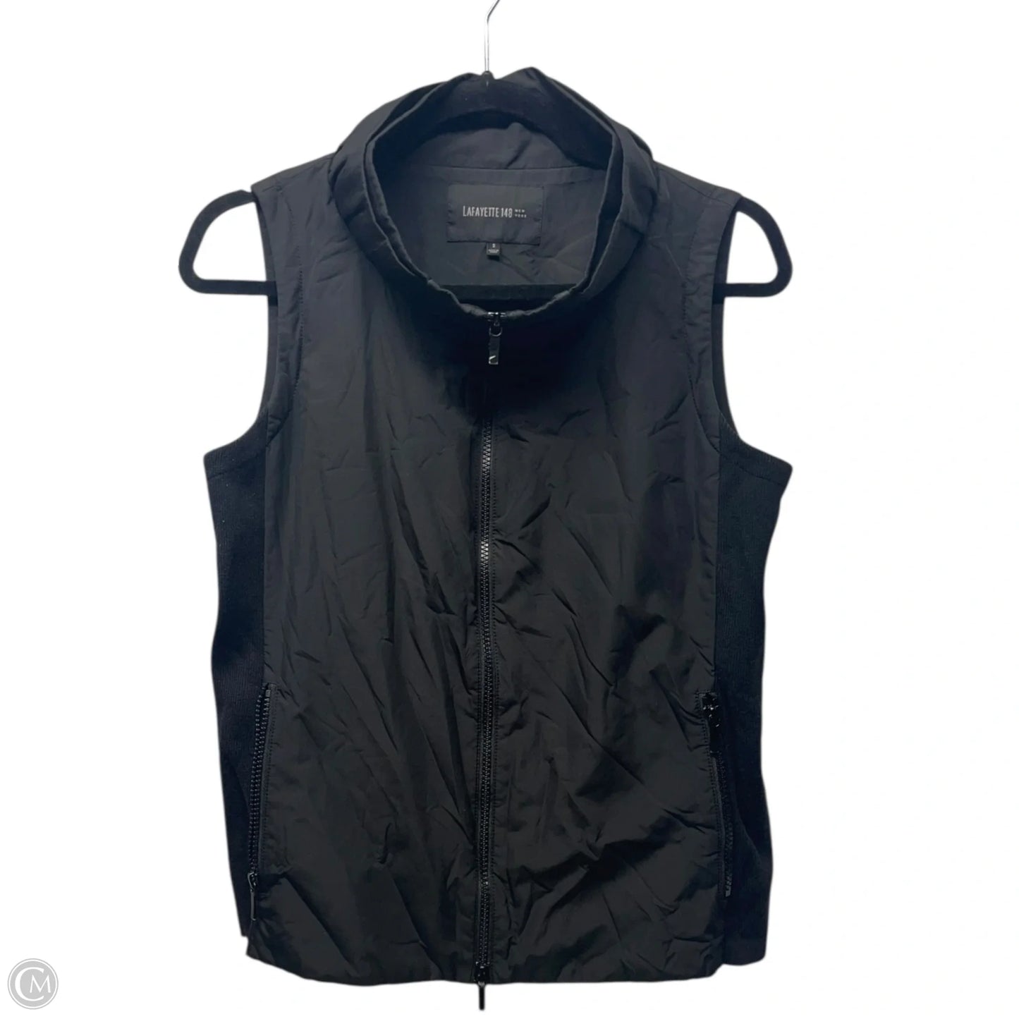 Vest Designer By Lafayette 148 In Black, Size: S