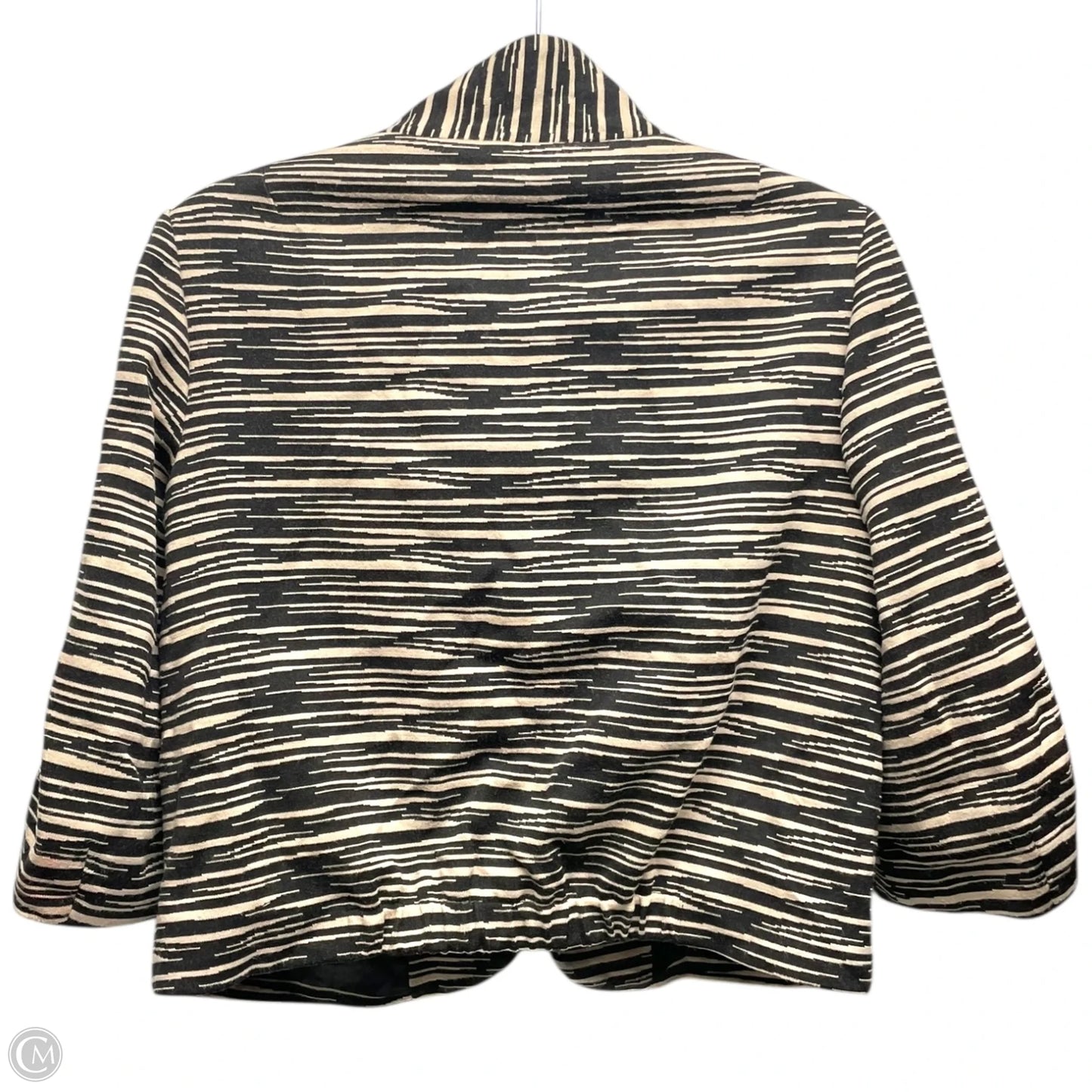 Blazer By Trina Turk In Black & Tan, Size: 6