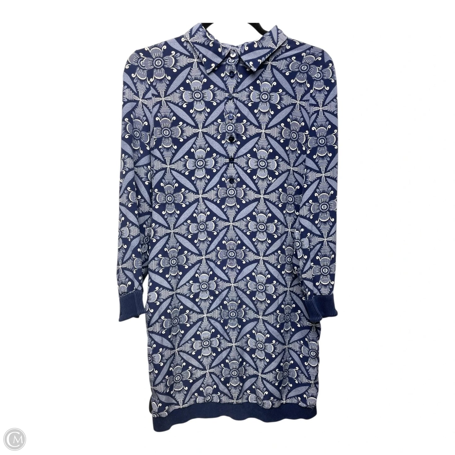 Dress Designer By Diane Von Furstenberg In Navy, Size: S