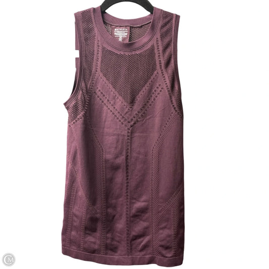 Athletic Tank Top By Athleta In Maroon, Size: Xs