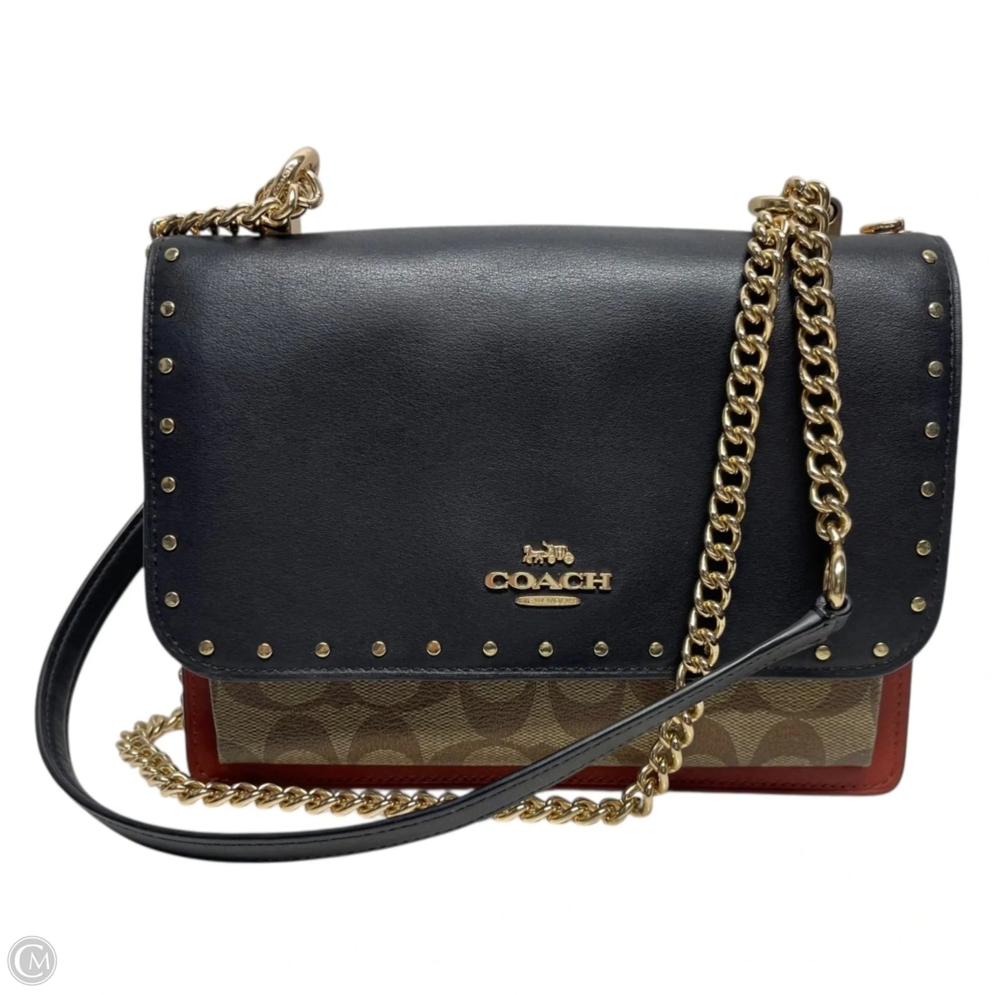 Crossbody Designer By Coach, Size: Medium