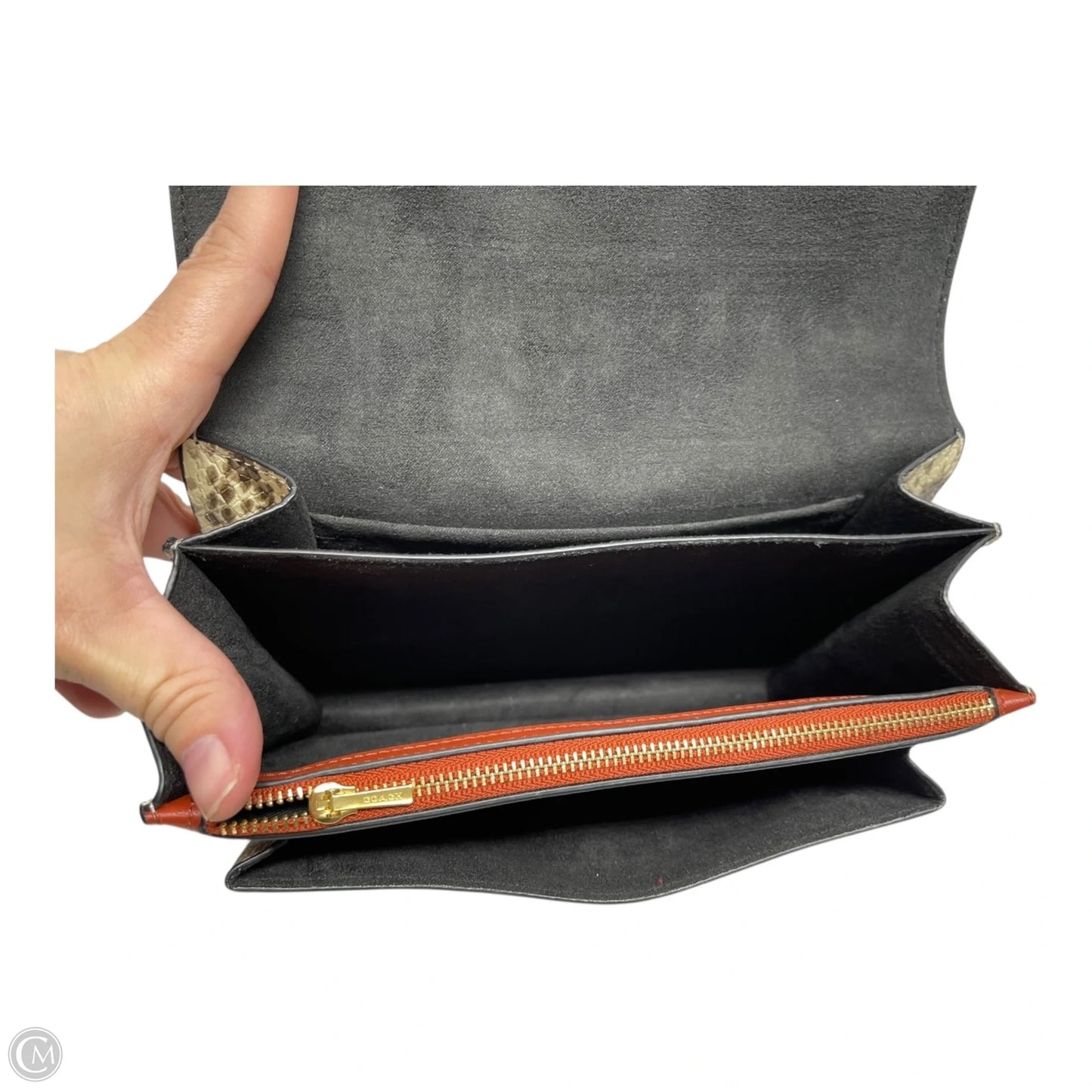 Crossbody Designer By Coach, Size: Medium