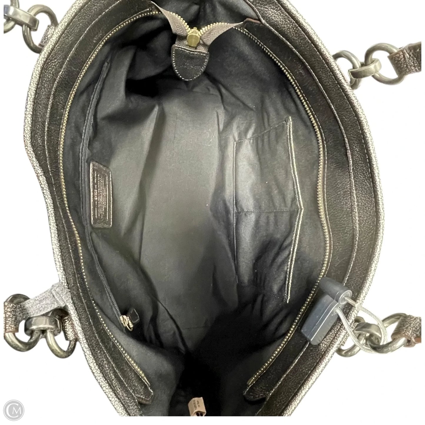 Tote Designer By Coach, Size: Large