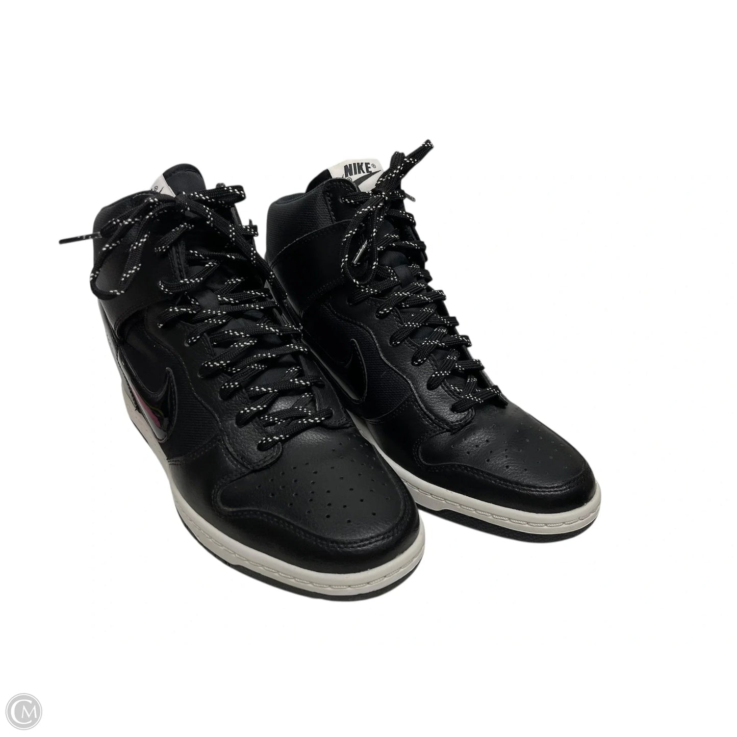 Shoes Sneakers By Nike In Black & White, Size: 9