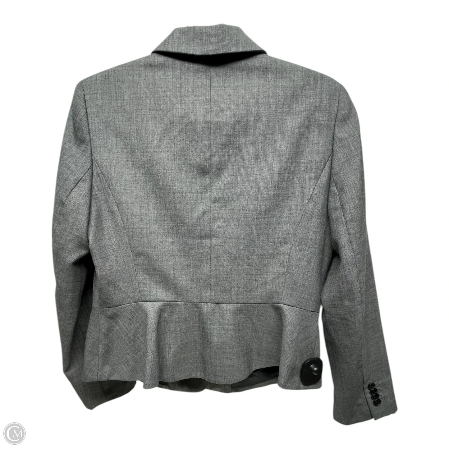 Blazer By Ann Taylor In Grey, Size: 10p