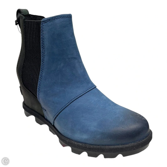 Boots Combat By Sorel In Navy, Size: 6.5