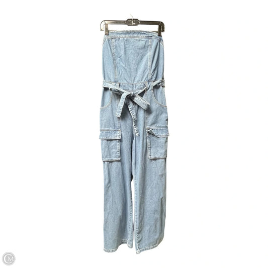 Jumpsuit By Sincerely Jules In Blue Denim, Size: Xl