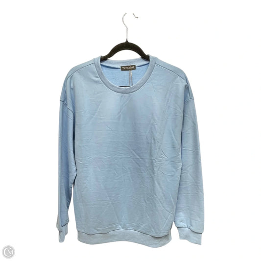 Sweatshirt Crewneck By TICTICMIMI In Blue, Size: M