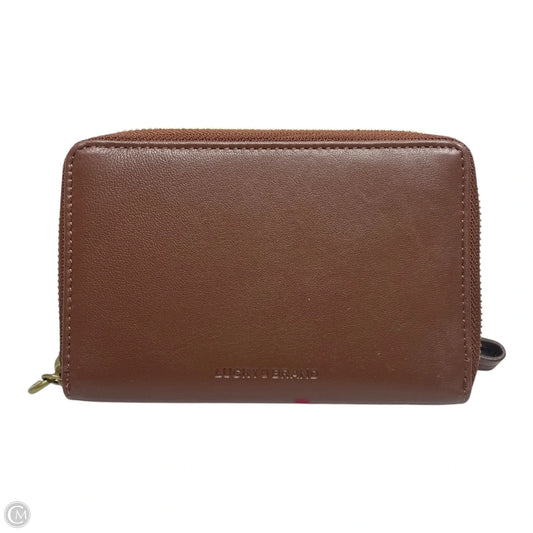 Wristlet Leather By Lucky Brand, Size: Medium