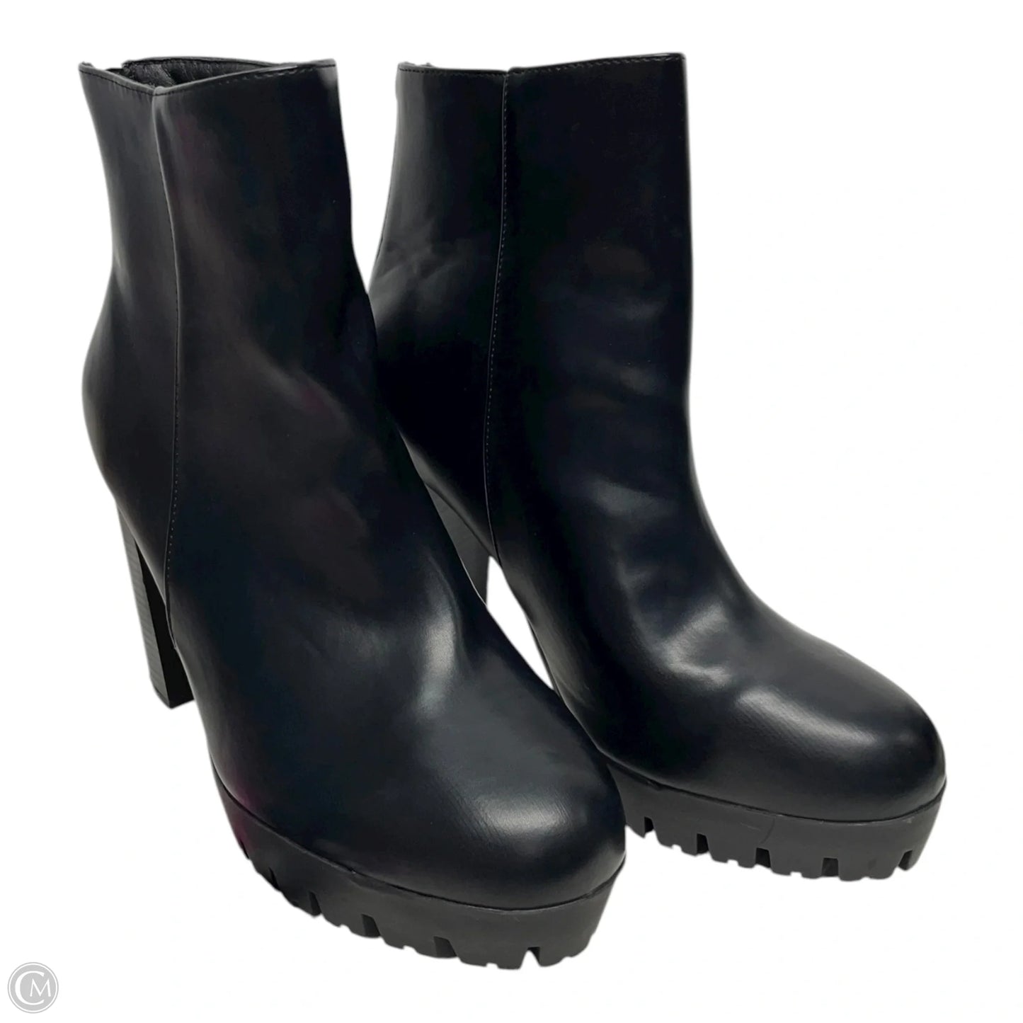 Boots Ankle Heels By Fashion Nova In Black, Size: 11