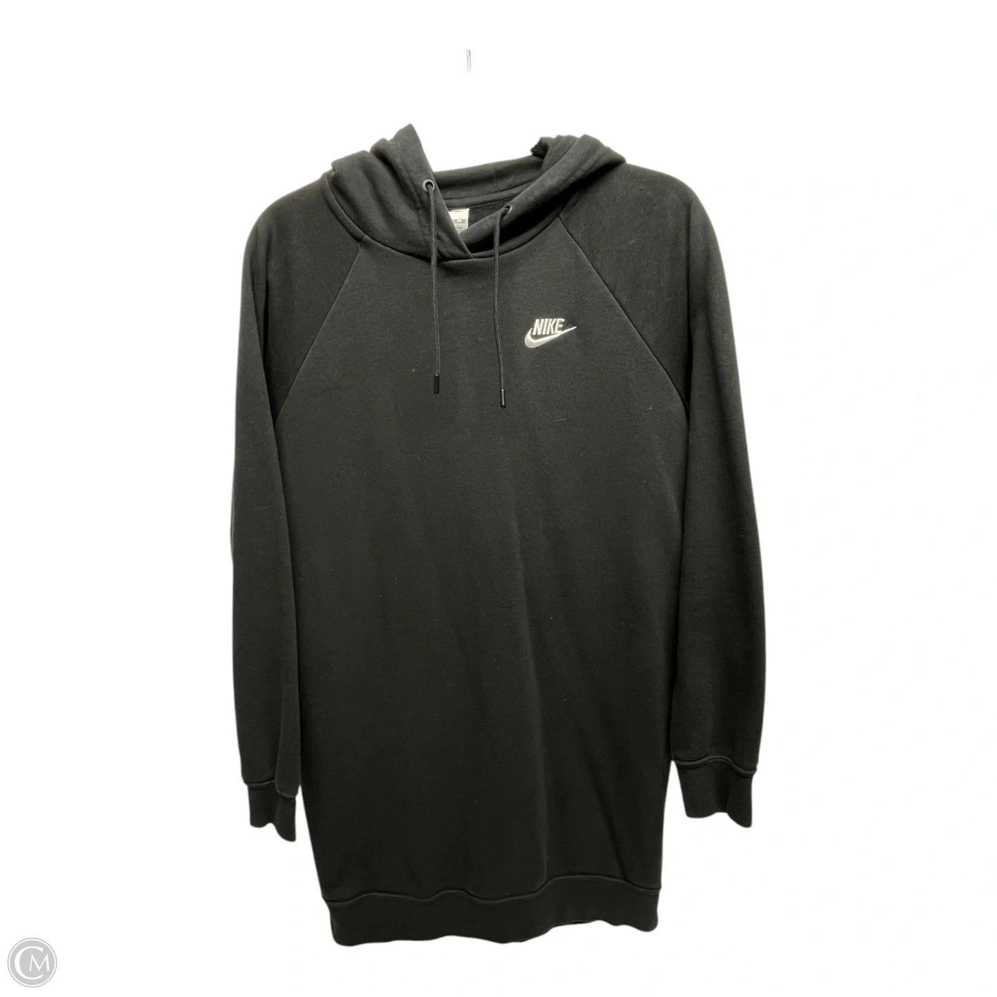 Athletic Sweatshirt Hoodie By Nike Apparel In Black, Size: Xs