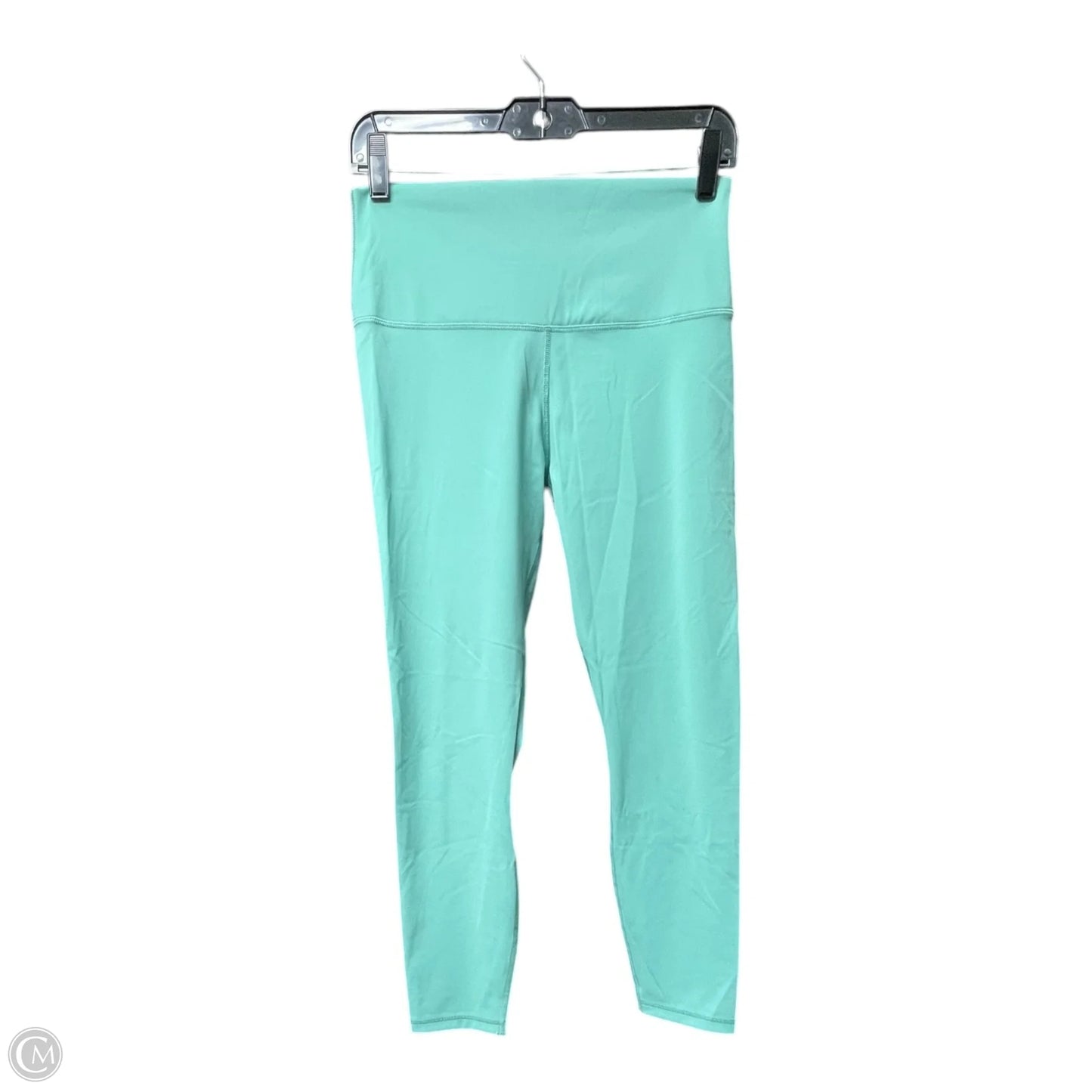 Athletic Leggings By Everlane In Aqua, Size: M